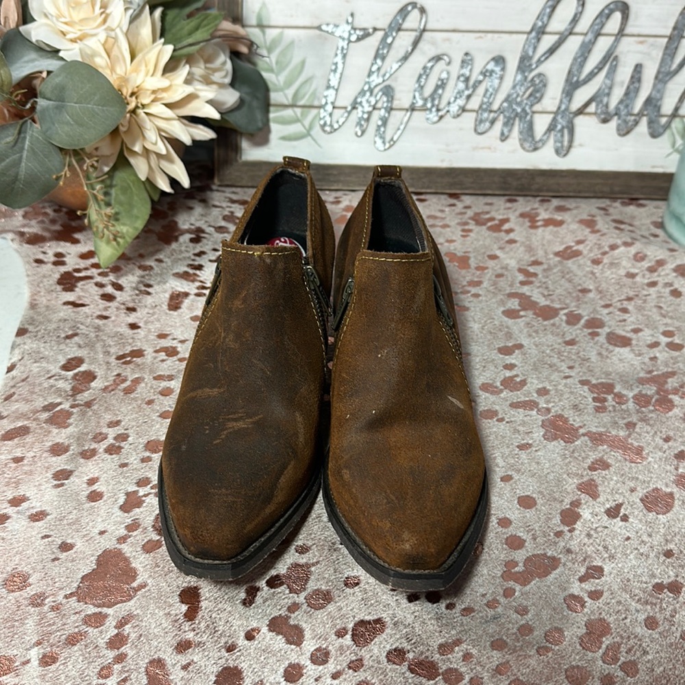Laredo leather booties
